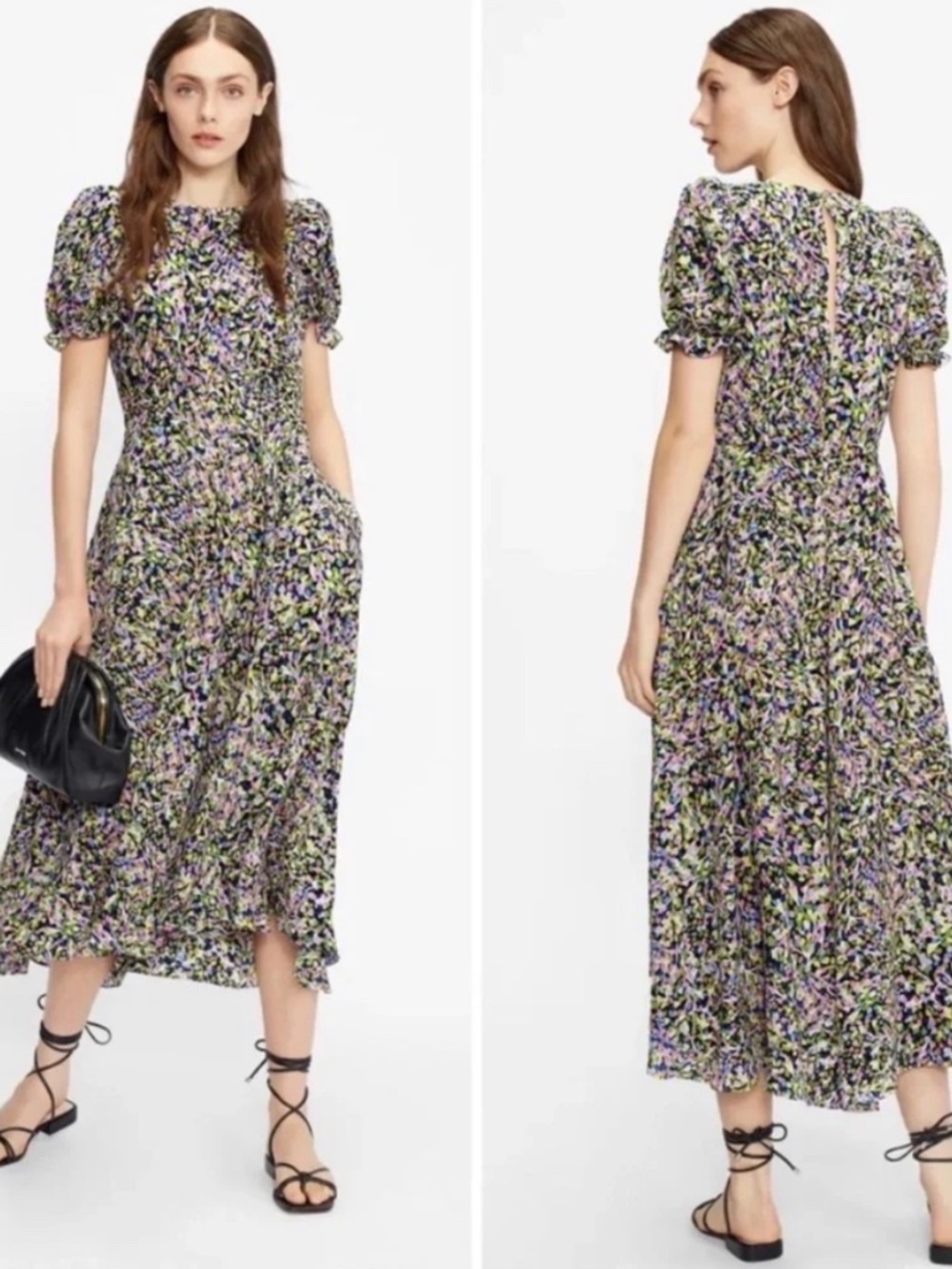 Ted Baker Danny Midi Dress 0